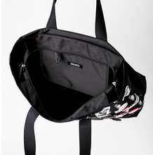 画像をギャラリービューアに読み込む, ジャガードトートバッグ バッグ 缶バッジ TIEDNISTA