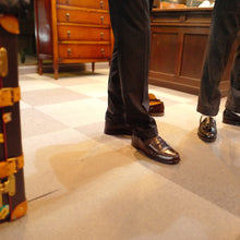 Load image into Gallery viewer, レインシューズ ドット バーガンディー L