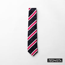 Load image into Gallery viewer, <transcy>3D regimen tie navy TIEDNISTA</transcy>